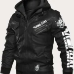 Cyberpunk 2077 Samurai Leather Black Jacket