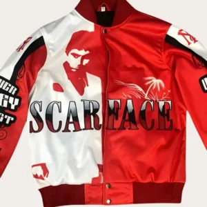Scarface Satin Orange Jacket