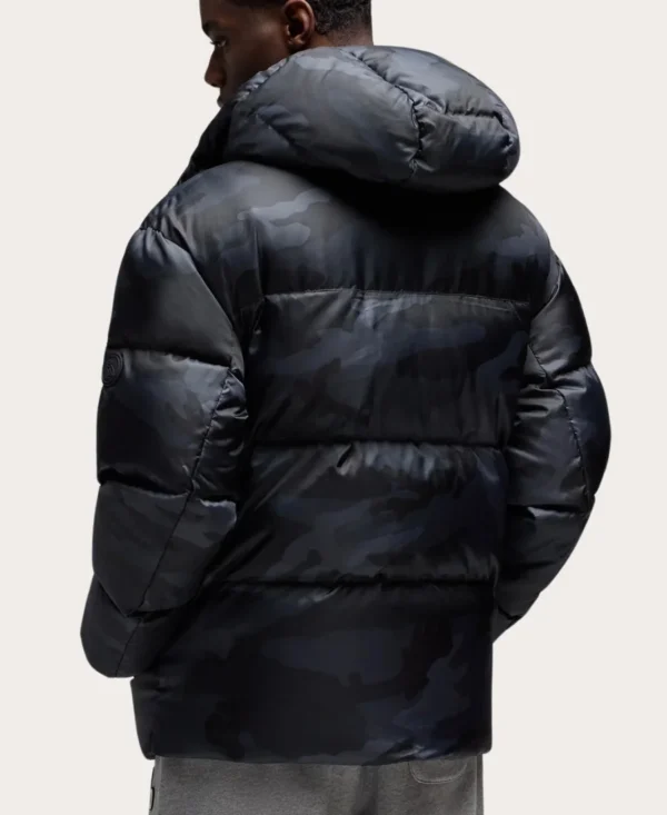 Mens OVO Bounce Hooded Puffer Jacket For Sale